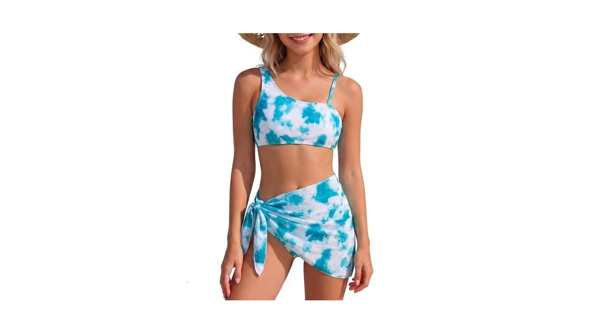Kdwdvbn Bathing Suits For Teen Girls, Summer Tie Dye 3