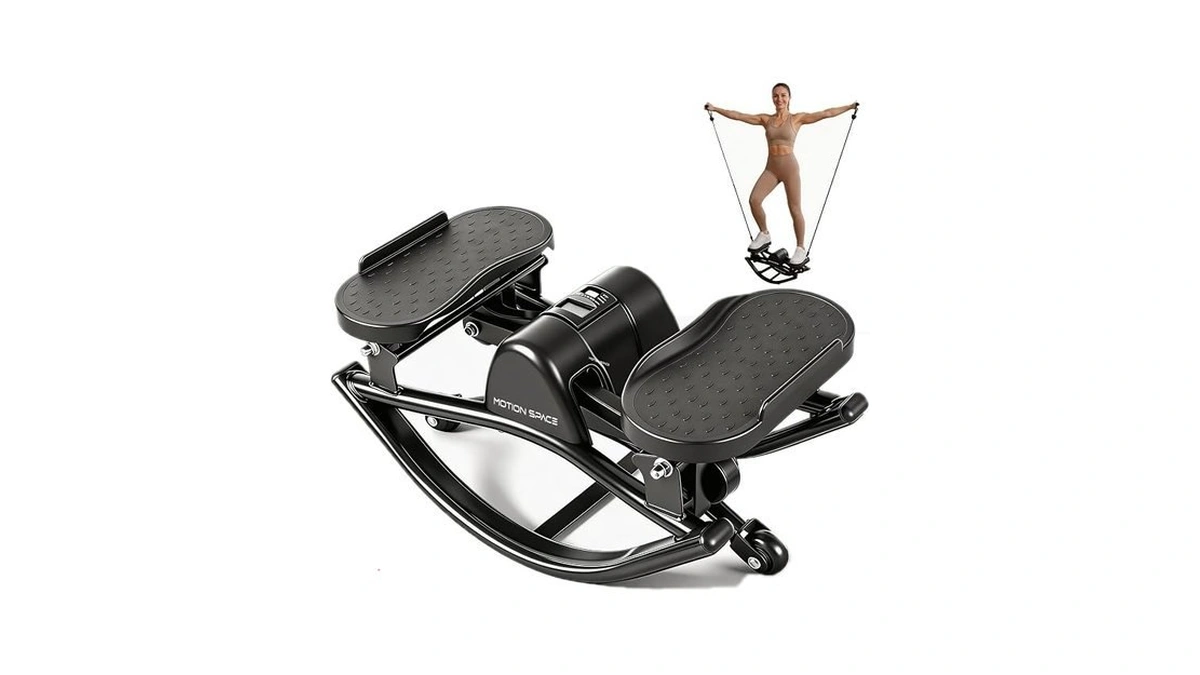 Rocking Stepper Side To Side, Low-impact Lateral Stepper With Resistance