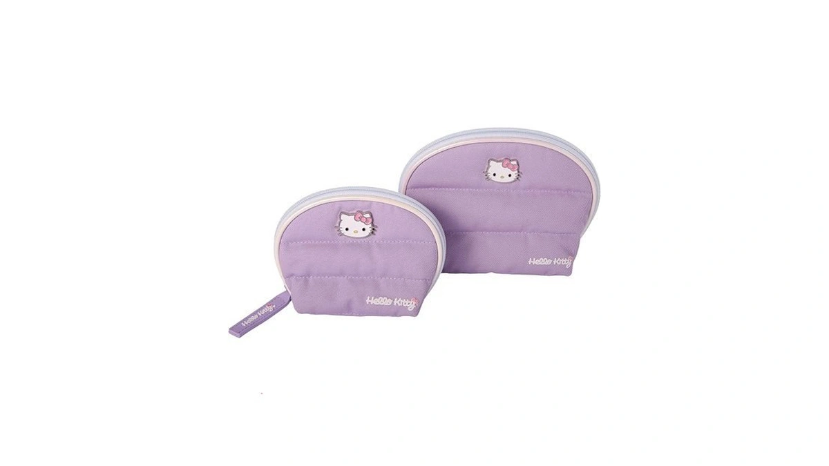 Sally Rose Sanrio Hello Kitty Makeup Bag Set Official License,