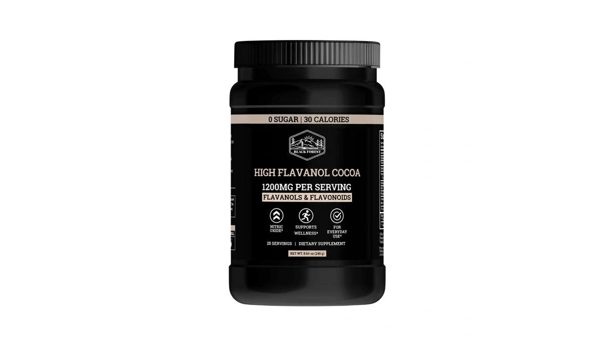 Black Forest High Flavanol Cocoa Powder - 1200mg Flavanols &