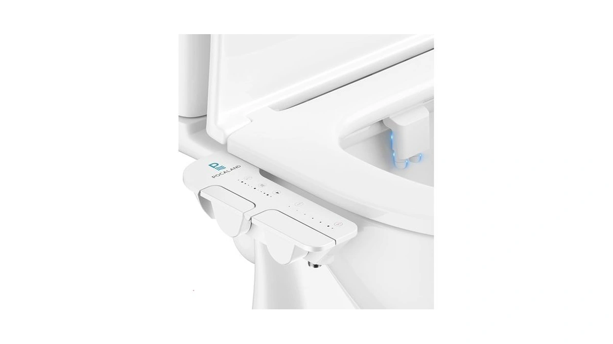 Ultra-slim 3-in1 Bidet, Self-cleaning, Posterior&feminine Wash-(retractable Dual Nozzles), Non-electric Bidet