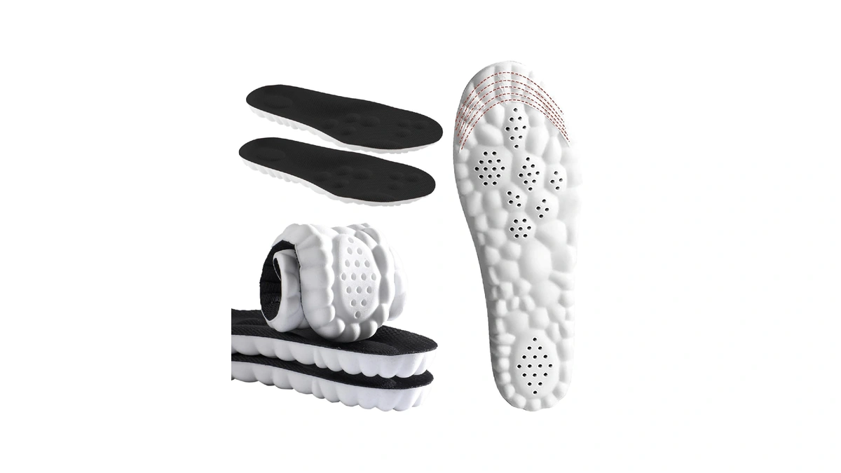 Dwtwle 4d Cloud Insoles For Men Memory Foam Cloud Insoles