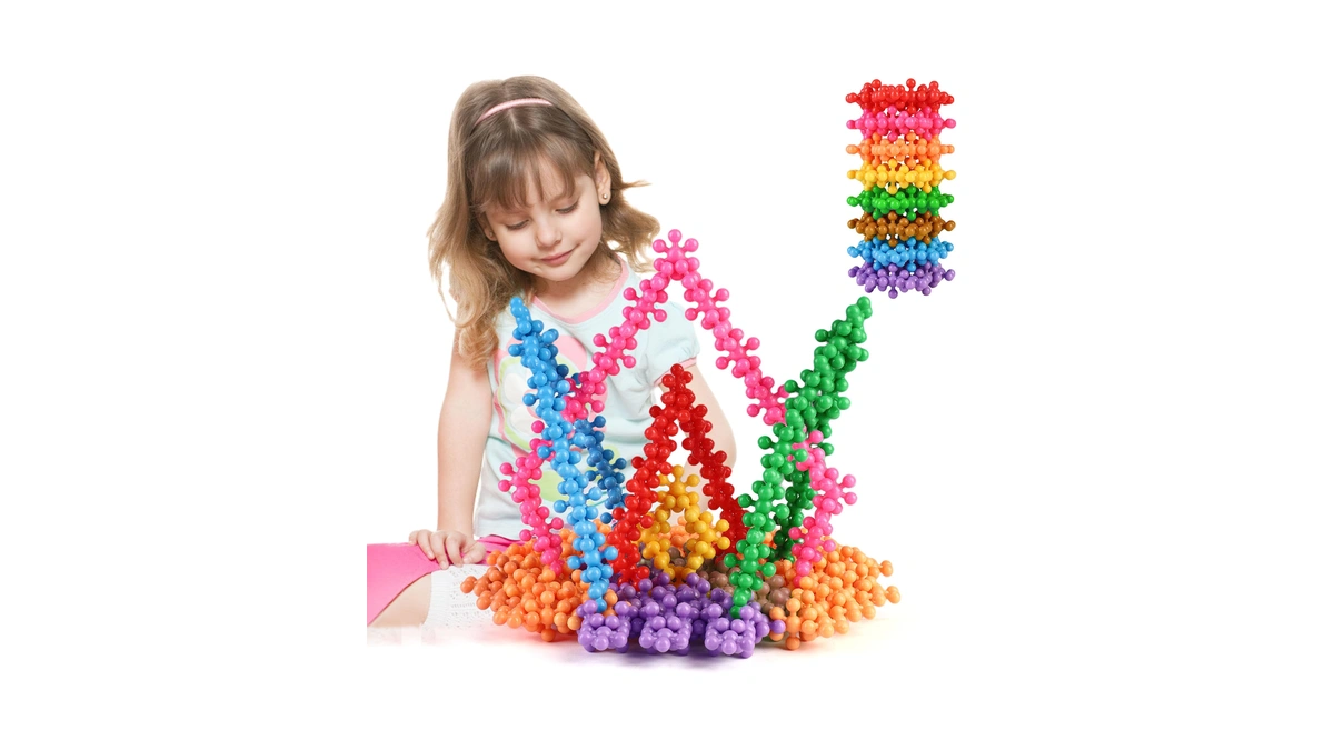 Tomyou 200 Pieces Building Blocks Kids Stem Toys Educational Discs