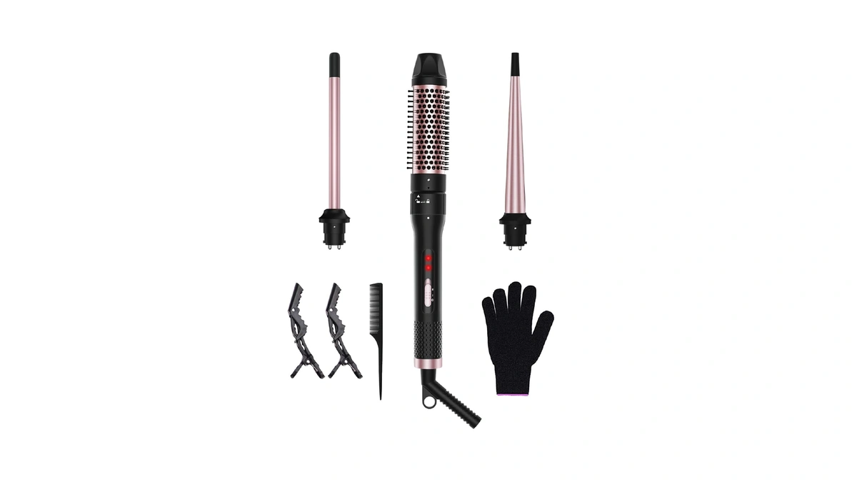 3 In 1 Curling Iron, Curling Wand Set With Thermal