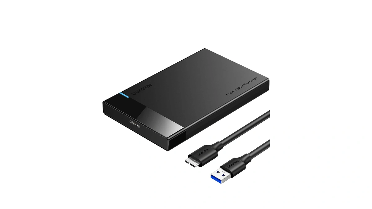Ugreen 2.5" Hard Drive Enclosure Usb 3.0 To Sata Iii