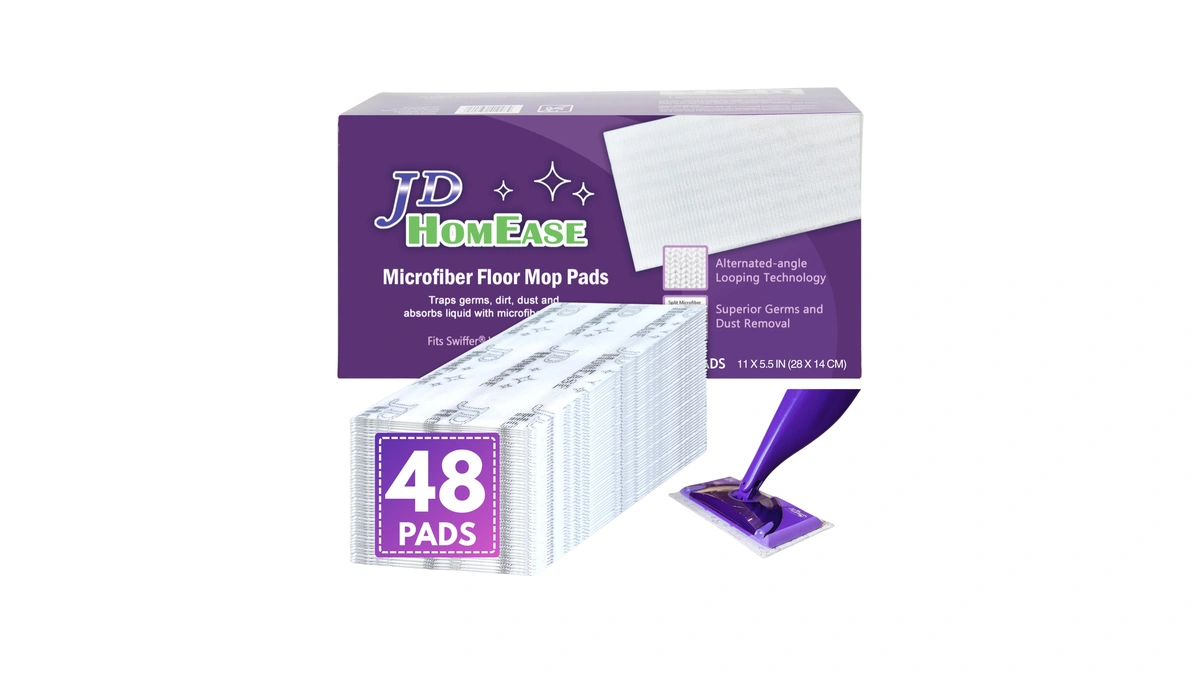 Jd Homease 48 Pack Premium Microfiber Replacement Pads For Swiffer