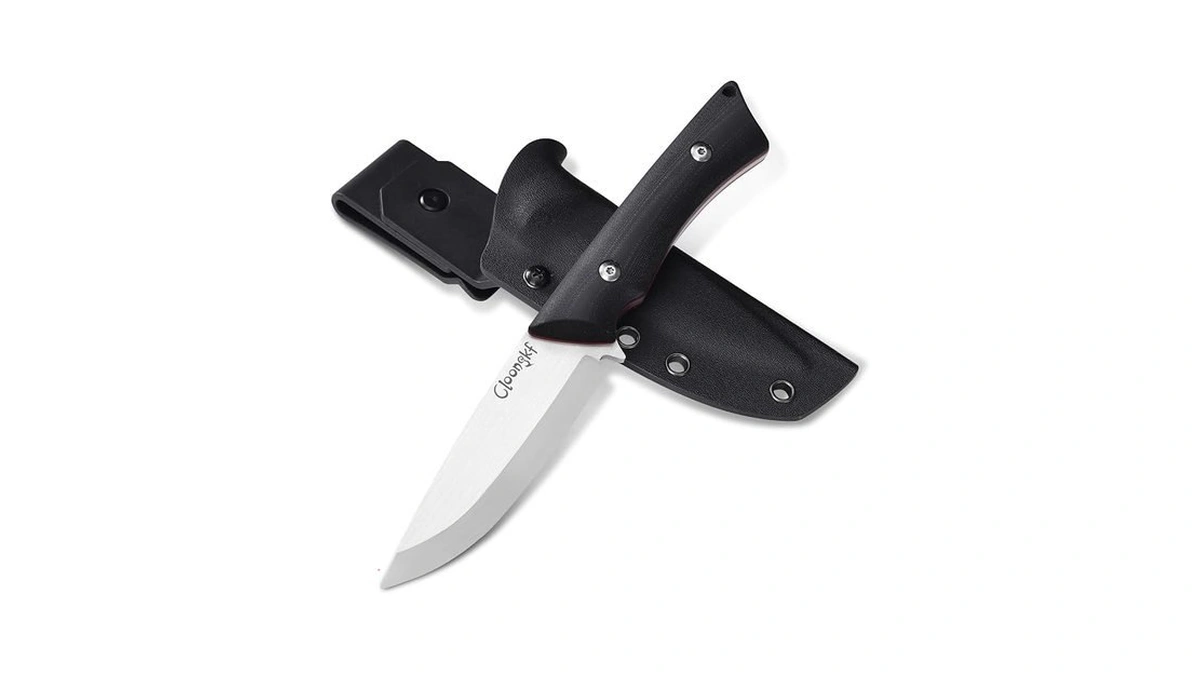 Cloongkf Fixed Blade Knife Balanced Aesthetic Design D2 Steel For