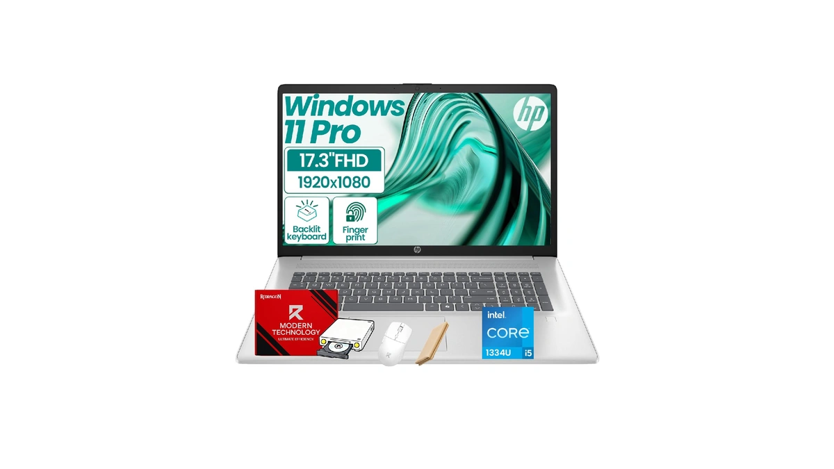 Hp 17 Inch Business Laptop 2026 Edition, Intel 10-core I5-1334u,