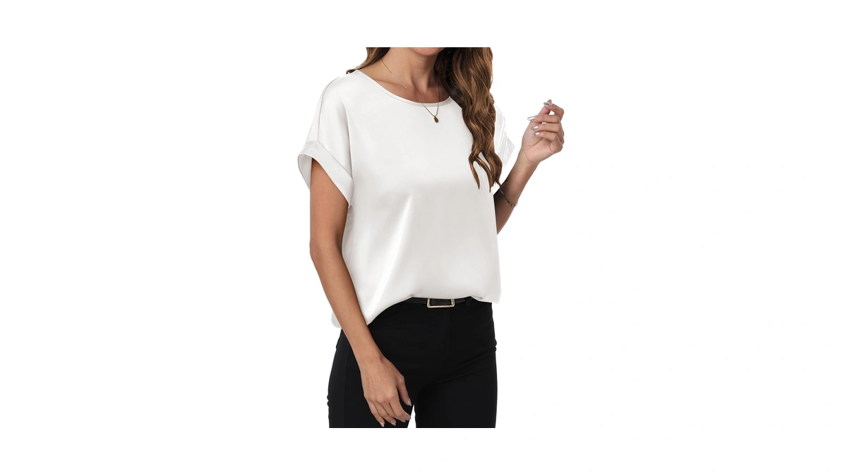Anrabess Women Summer Dressy Casual Short Sle...
