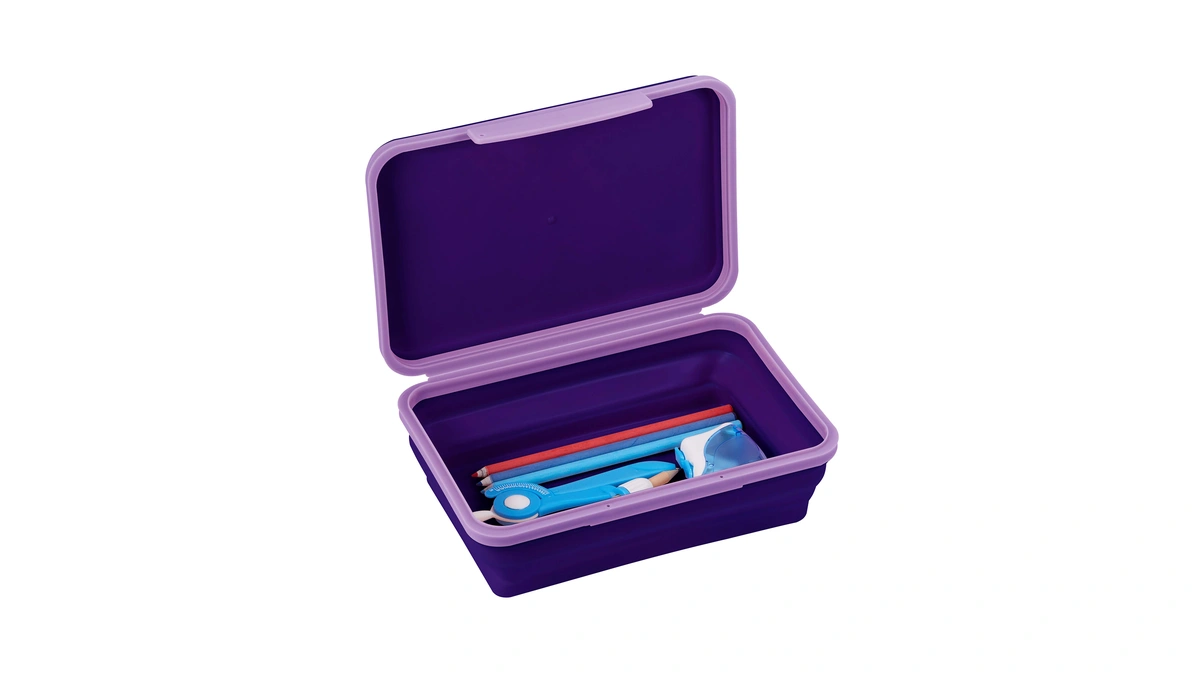 It's Academic Flexi Storage Box, Folding, Collapsible And Adjustable For