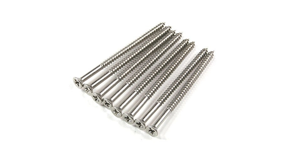 Hinge Outlet Satin Nickel Wood Screws, Heavy-duty Screws For Doors,