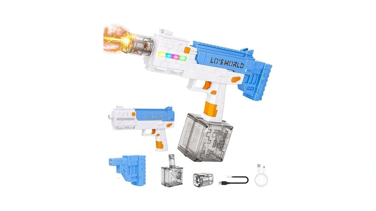 Electric Water Gun With Led Lights For Kids & Adults,