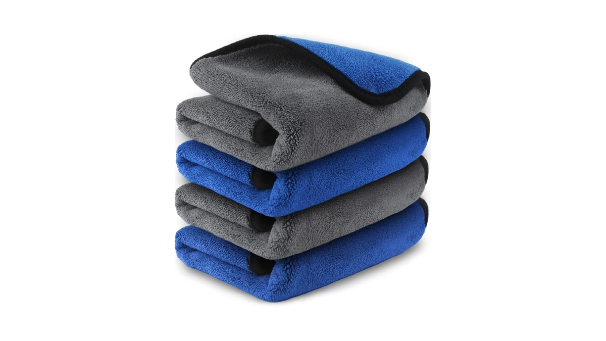 Airlab Microfiber Towels For Cars Wash Drying Thick Plush Cleaning