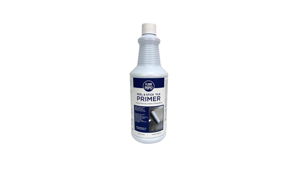 Floorpops Fpp4182w Peel Stick Tile Primer, White & Off-white