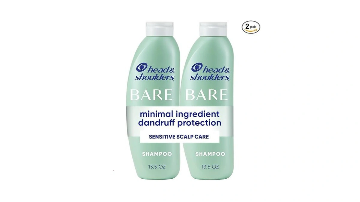 Head & Shoulders Anti-dandruff Shampoo, Bare Sensitive Scalp Care Twin
