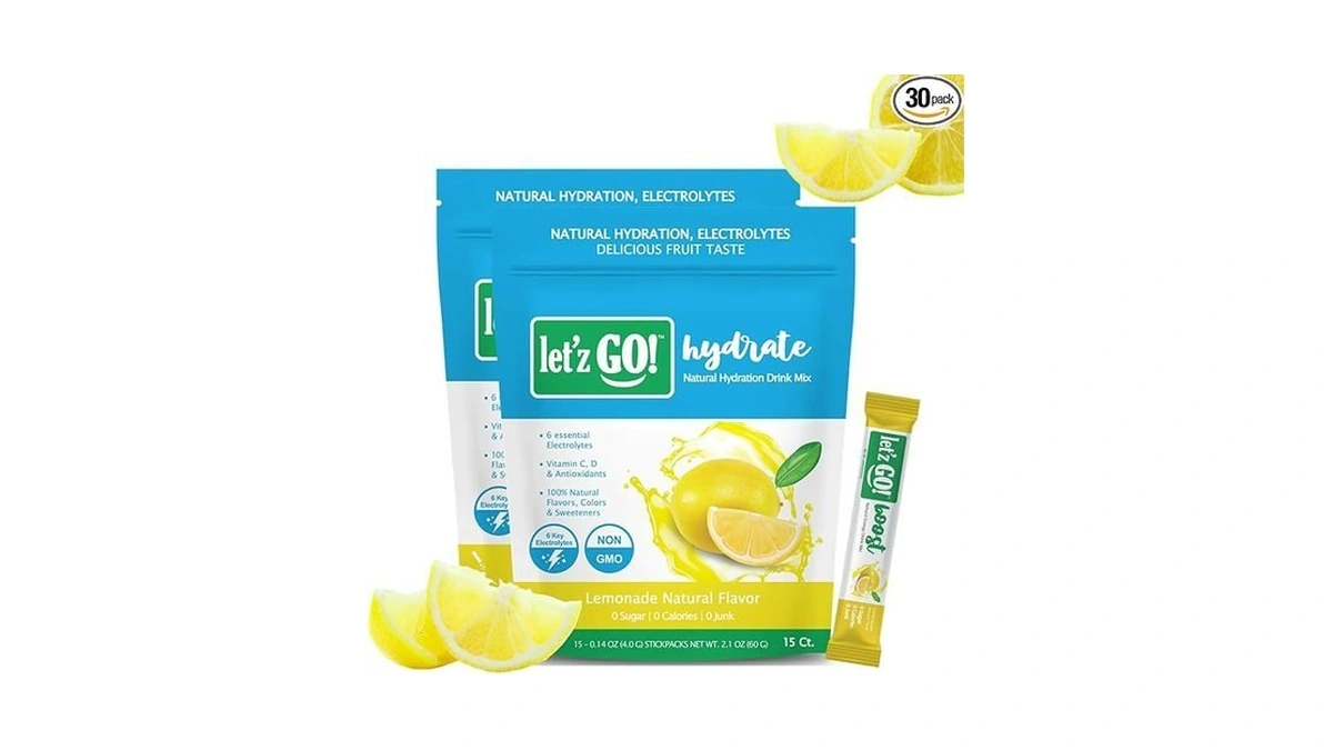 Let'z Go! Hydrate - Electrolyte Drink Mix - Hydration +