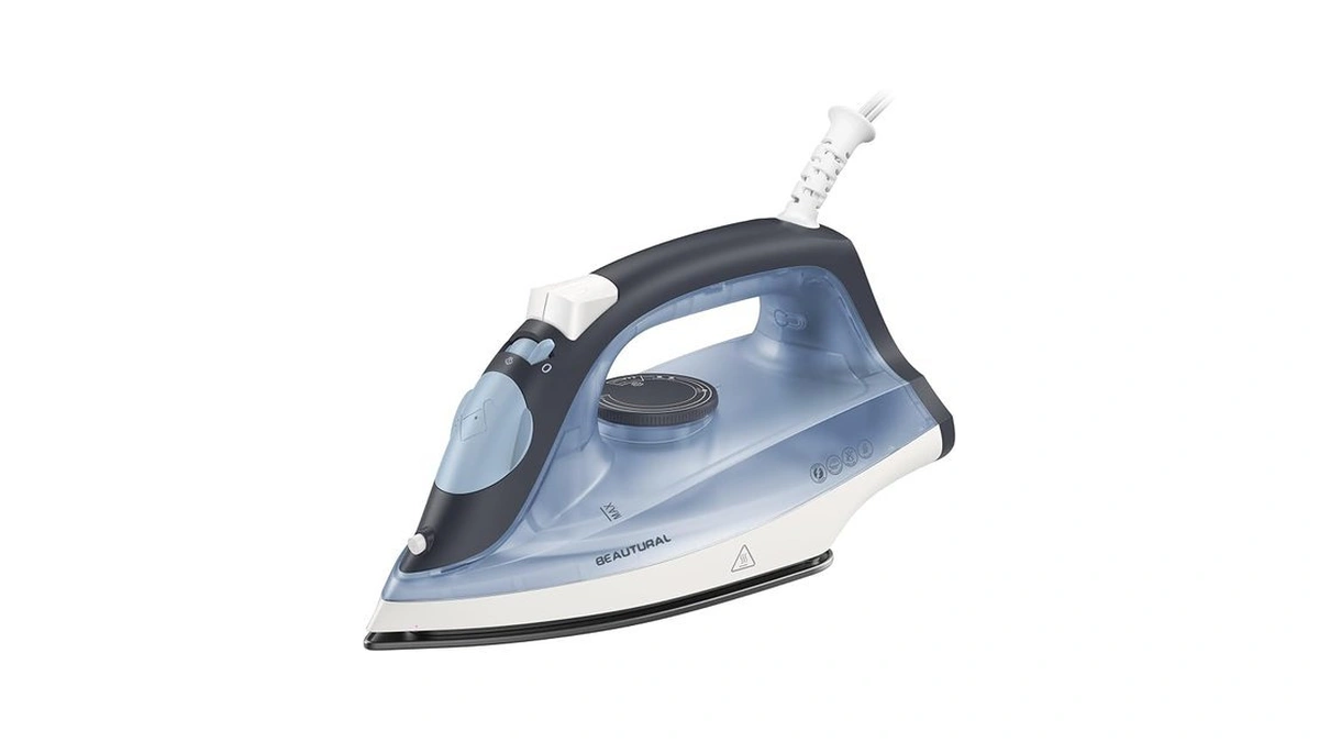 Beautural Compact Steam Iron For Clothes, Non-stick Soleplate, Burst Of