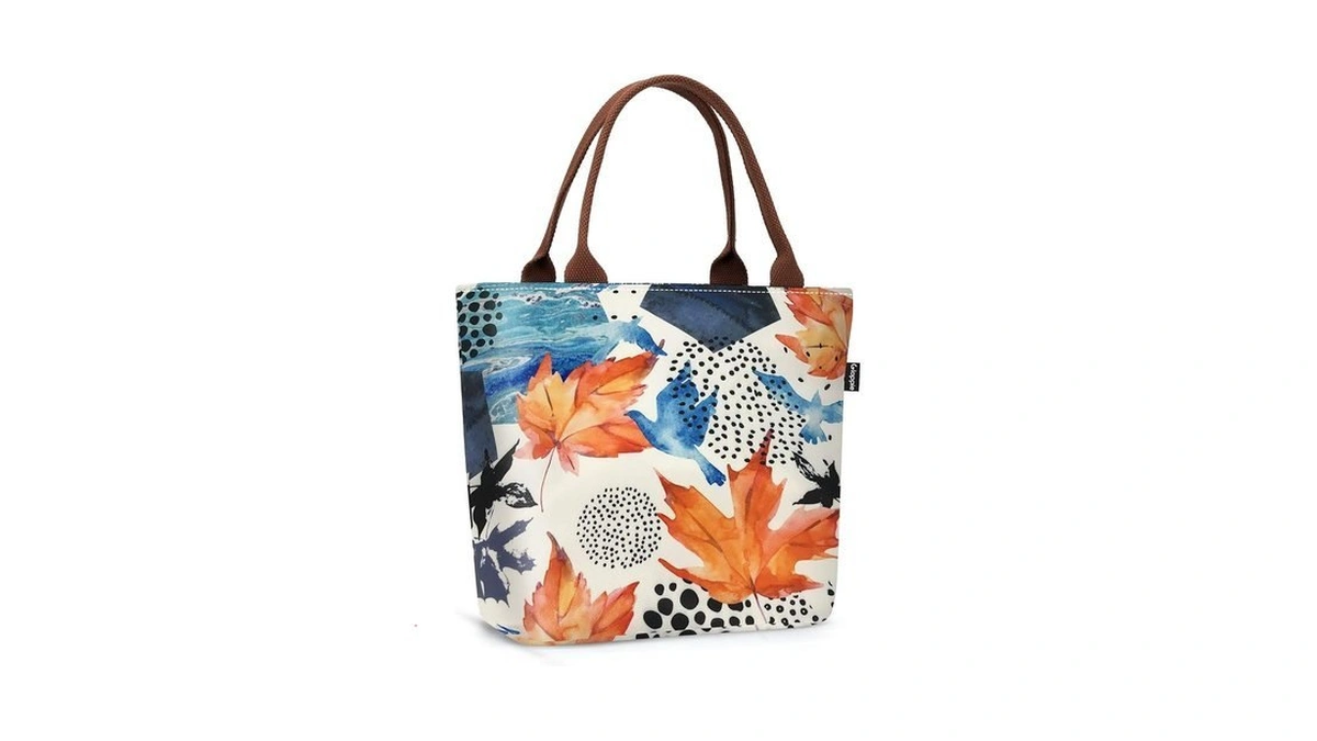 Gloppie Lunch Bag For Women, 9l Insulated Lunch Tote, Leakproof