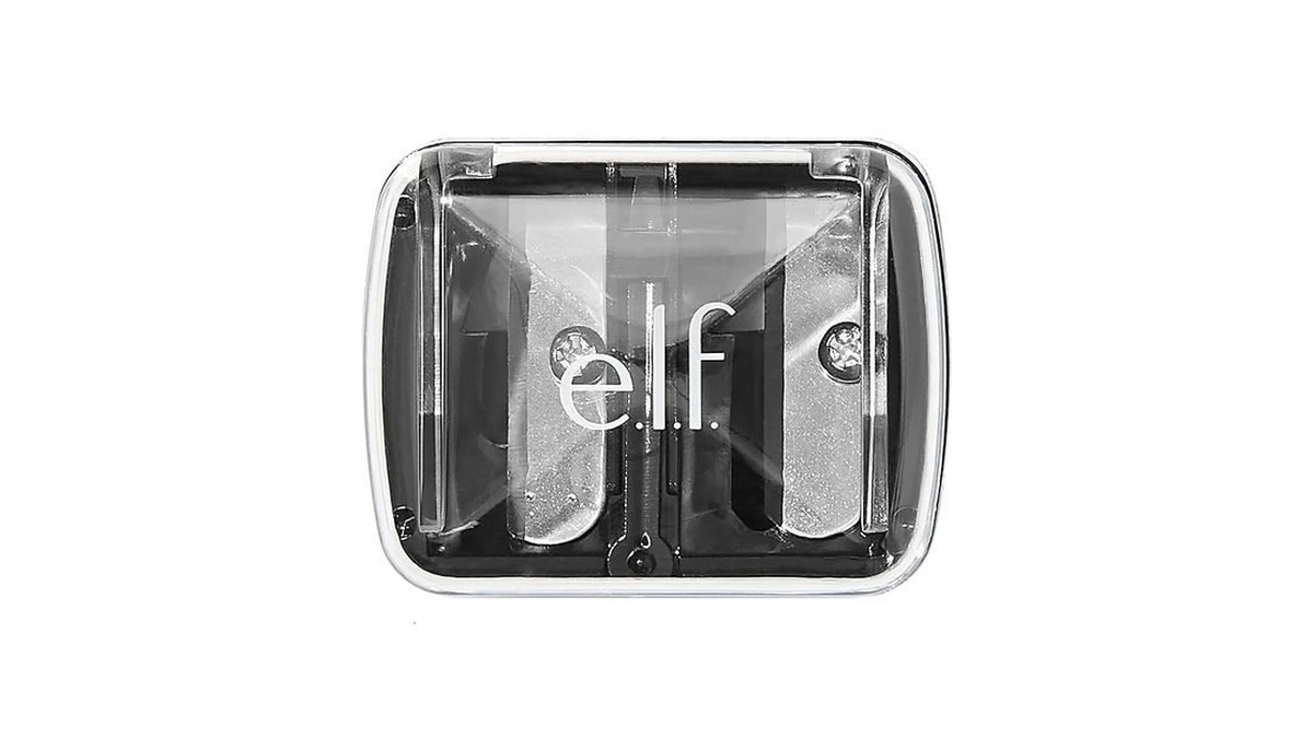 E.l.f., Dual-pencil Sharpener, Convenient, Essential Tool, Sharpens, Easy To Clean,