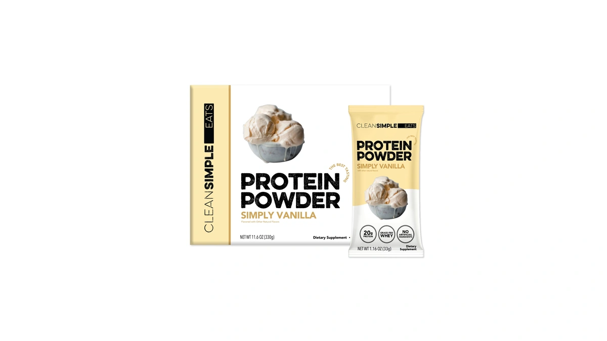 Clean Simple Eats Whey Isolate Protein Powder, Simply Vanilla, Naturally