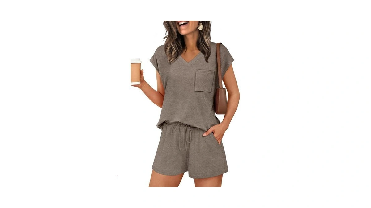 Rumia Summer Oufits For Women 2 Piece Cap Sleeve Matching
