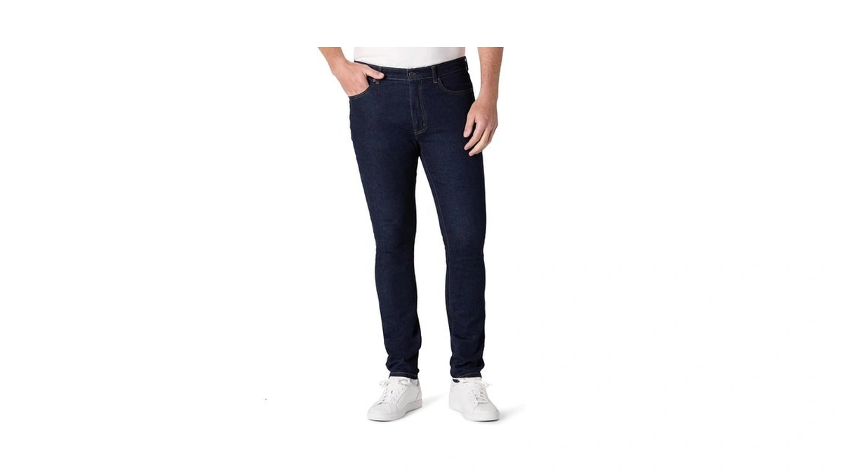 Amazon Essentials Men's Medium Stretch Skinny-fit Jeans, Rinse, 40w X