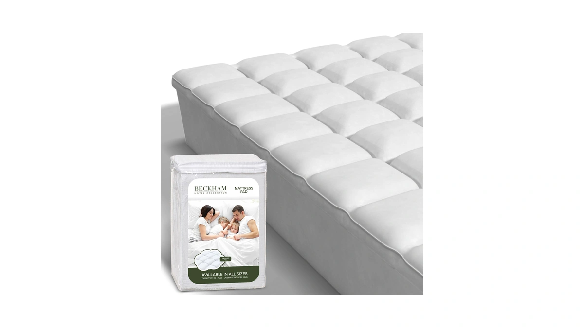 Beckham Hotel Collection King Size Mattress Pad (extra Padded) &