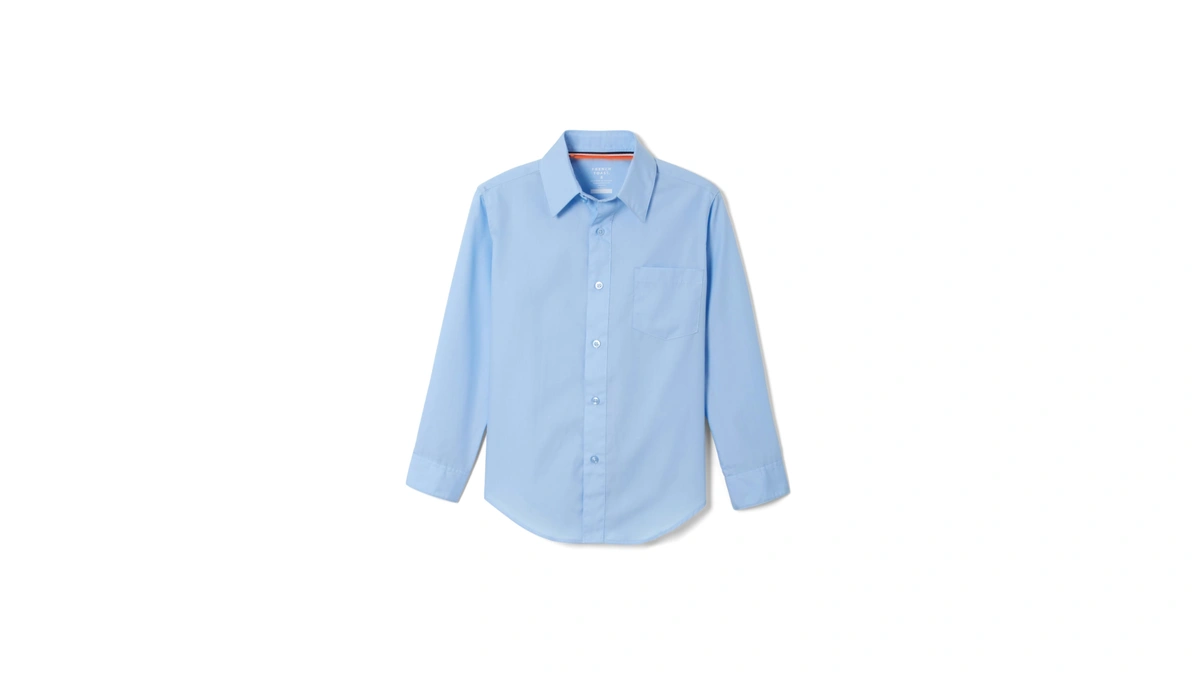 French Toast Boys' Expandable Collar Button Down Dress Shirt With
