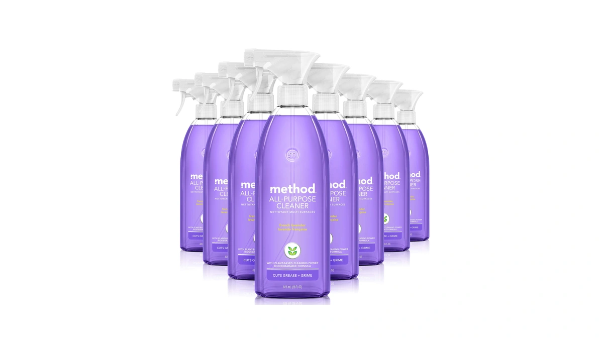 Method Dye-free All-purpose Cleaner Spray, French Lavender - Cuts Grease
