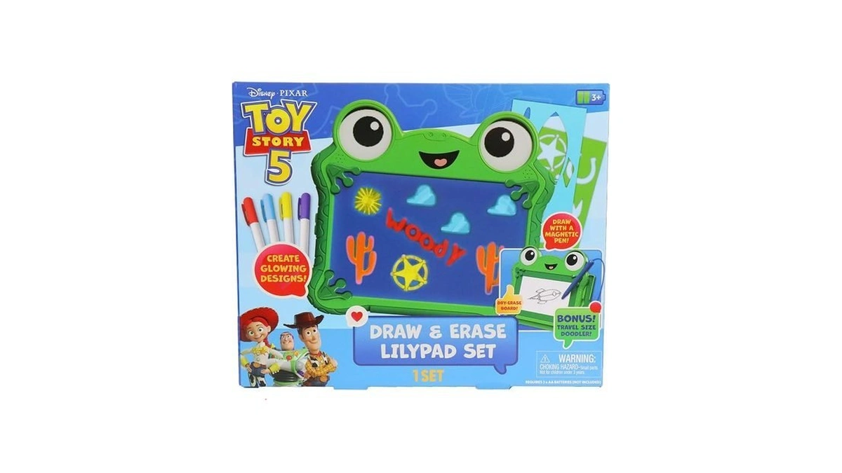 Disney Pixar Toy Story 5 Draw & Erase Lilypad Set