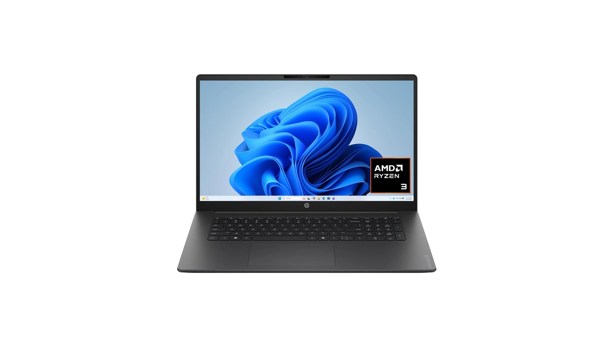 Hp Omnibook 3 17.3 Inch Laptop Pc, Fhd Display, Amd