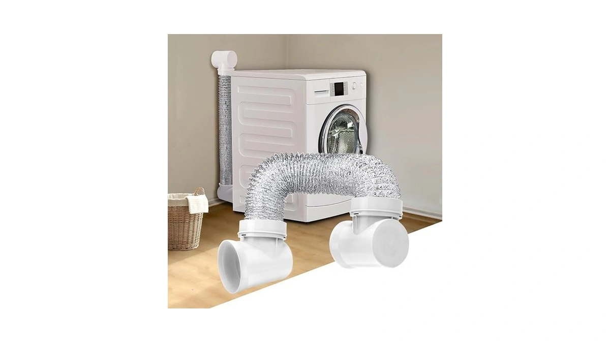 Dryer Vent Hose For Tight Space,90 Degree Hose Elbow,indoor Dryer
