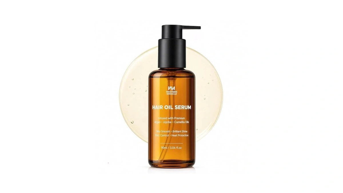 Wm Western Miracle Hair Oil For Dry & Frizzy Hair