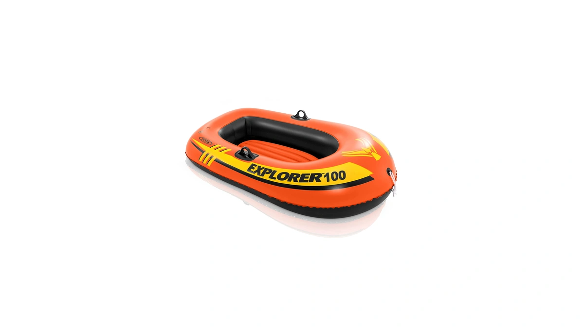 Intex 58329ep Explorer 100 Inflatable Boat: Dual Air Chambers β