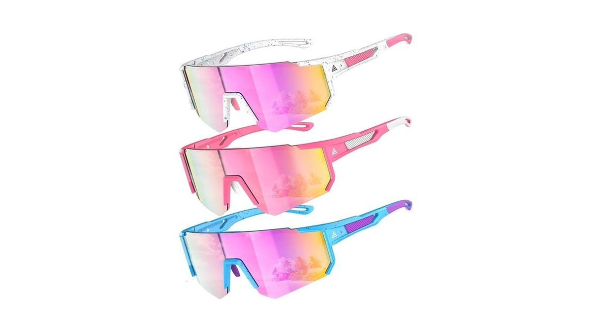 Qally Kids Sunglasses Youth Baseball Softball Sunglasses For Girls Boys