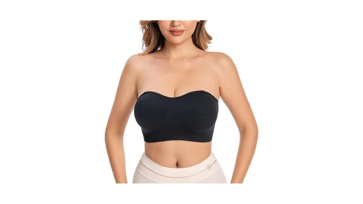 Dd Demoiselle 1 Pack Strapless Push Up Bra, Wireless Bras