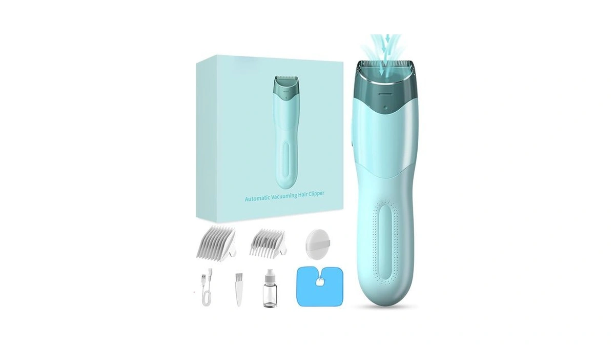 Favrison Vacuum Hair Clippers For Kids & Men, Electric Haircut