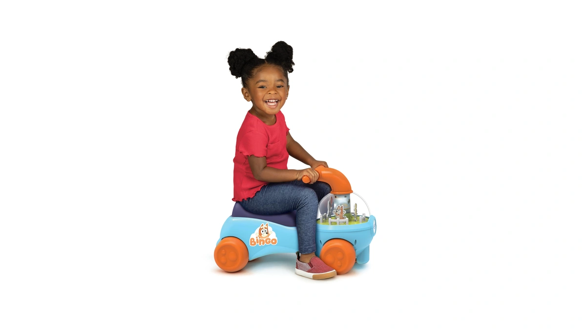The Bluey & Bingo Keepy Uppy Ride On For Baby,