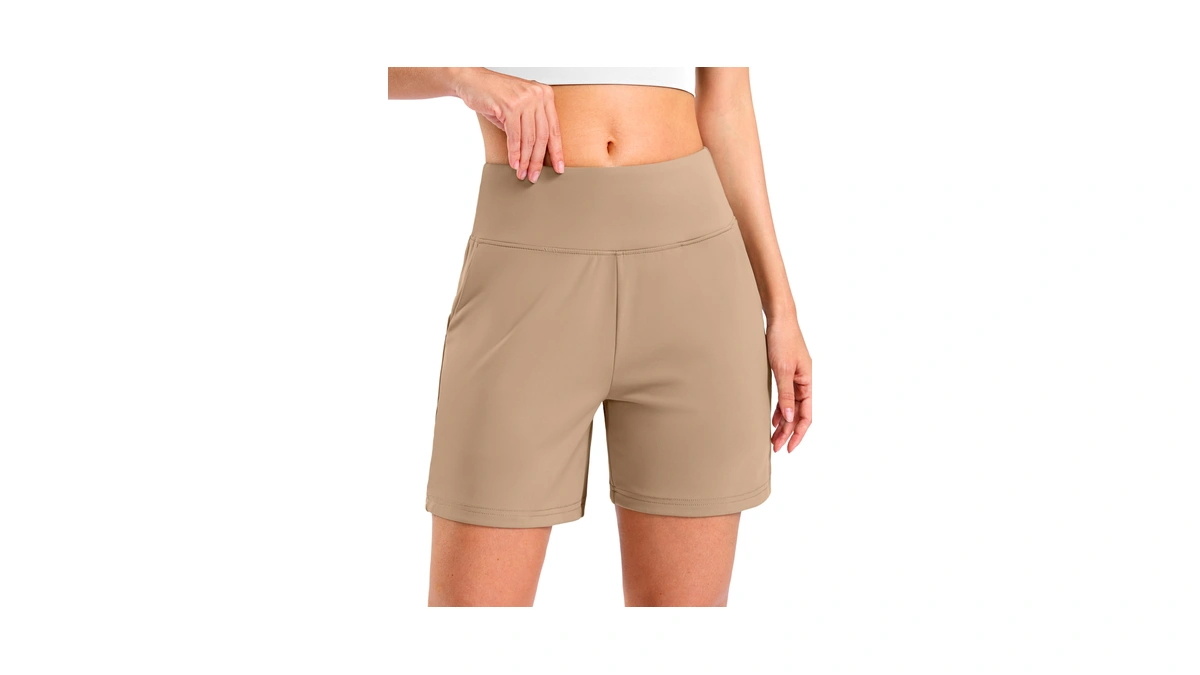 G Gradual Women's Bermuda Long Shorts With Pockets 5" High
