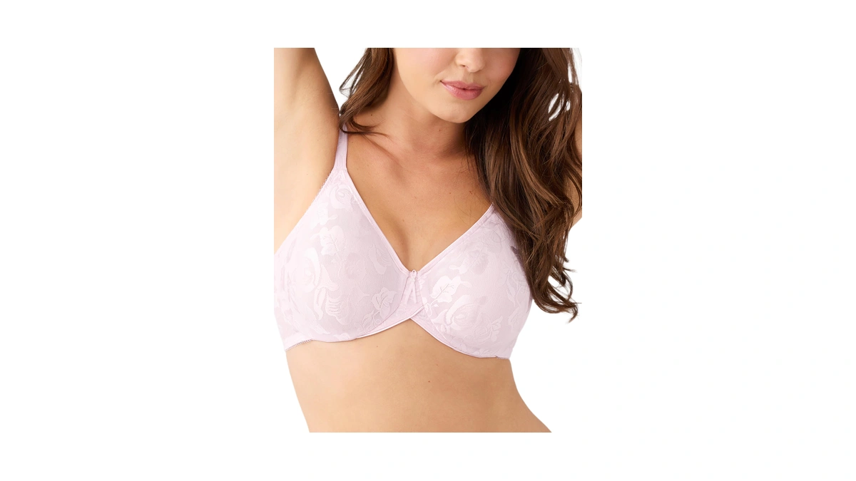 Wacoal Women's Awareness Full Figure Underwire Bra 85567 Cradle Pink,