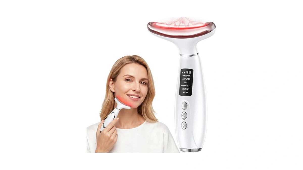Gihwrri Red Light Therapy For Face And Neck, 7-color Face