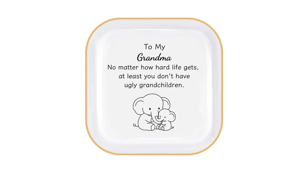 Elephant Gifts For Grandma Christmas, Cute Grandma Gifts From Grandchildren