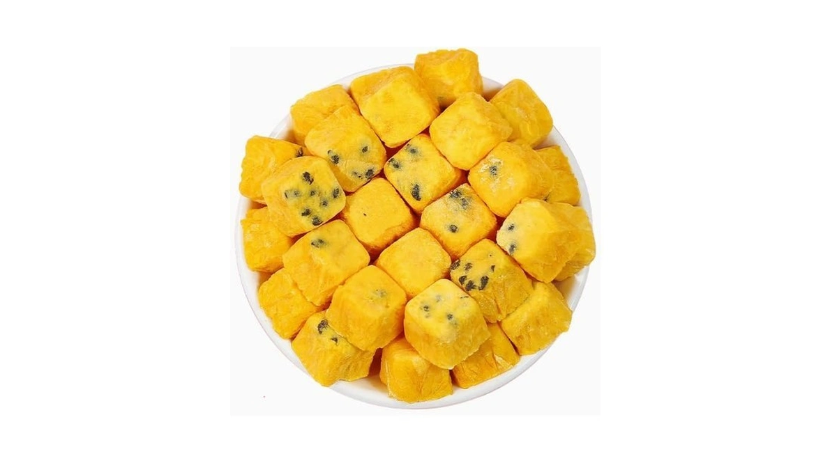 48oz Freeze Dried Passion Fruit Chunks - Bulk Tropical Snack