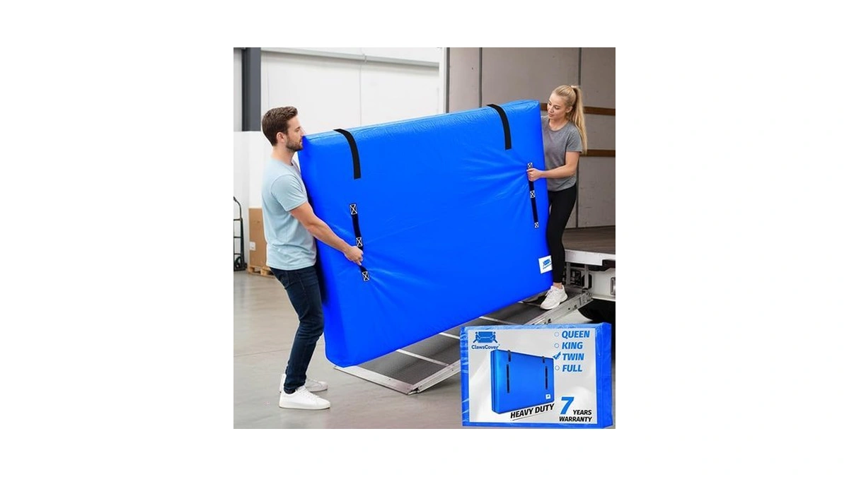 Twin Mattress Bags For Moving And Storage,10mil Thicker Pe,adhesive Strap