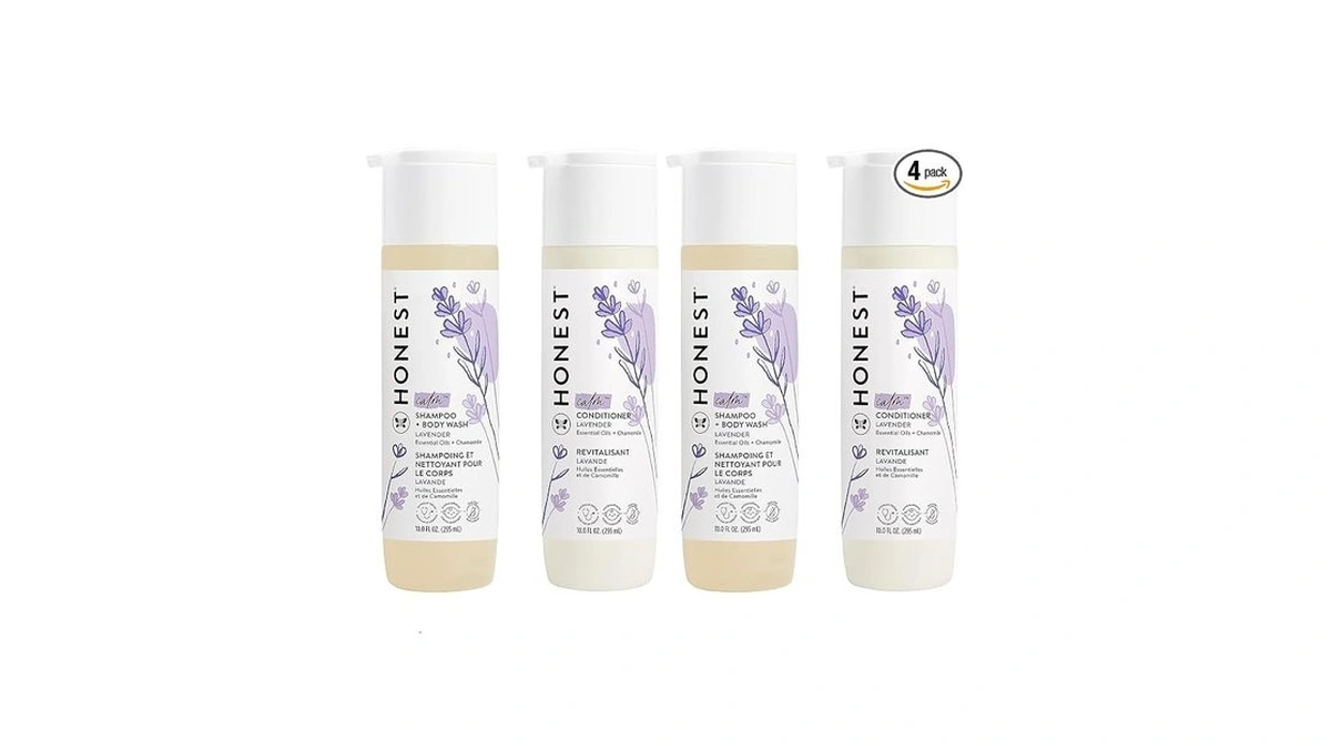 The Honest Company Baby Shampoo, Body Wash & Conditioner Duo,