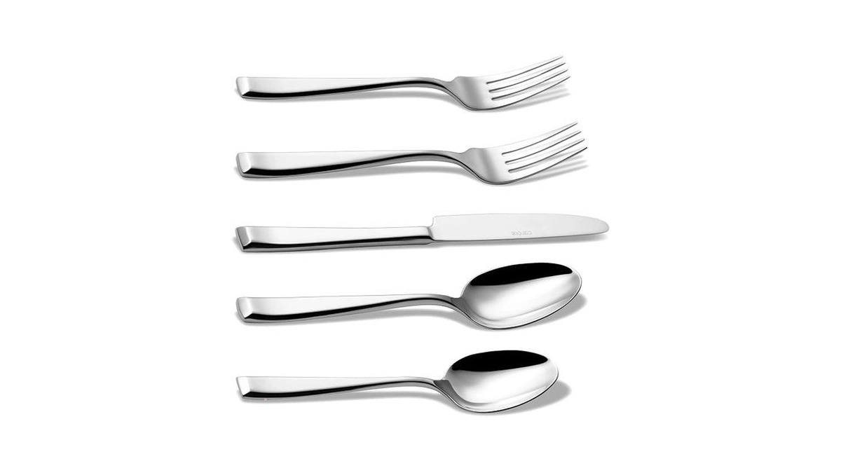 Carote 20 Pieces Silverware Set, Premium 18/10 Stainless Steel Flatware