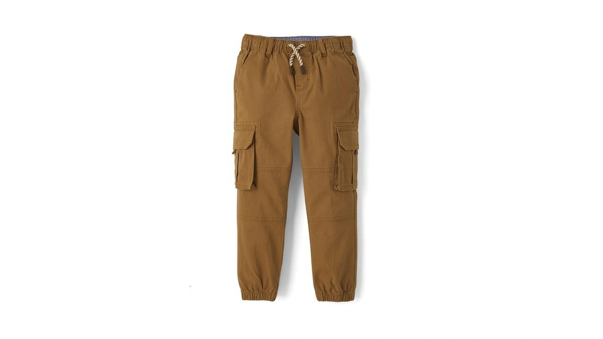 Gymboree,boys,and Toddler Woven Pull On Cargo Jogger Pants,antler Brown,4 Years