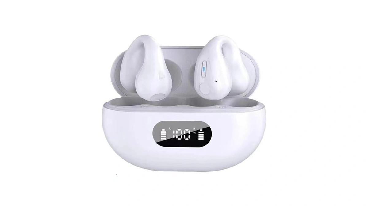 Revgozu Wireless Bone Conduction Headphones, Open-ear Design, Bluetooth 5.0, Sports