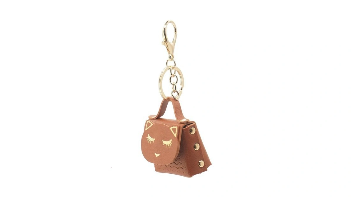 Srytcyda Mini Backpack Keychain For Women, Multifunctional Cute Cat Mini