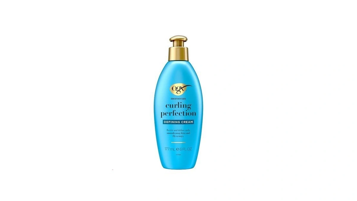 Ogx Argan Oil Of Morocco Curl-defining Styling Cream, Anti-frizz Curl